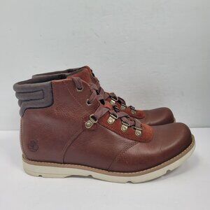 Timberland Earthkeepers Women's Brown Leather Mid-Top Boots 8511A US Size 6.5